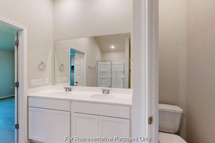 Furnished interior view inside a new home in Marble Creek Crossing, Austin (Image 4). Furnished interior view inside a new home in Marble Creek Crossing, Austin (Image 4).
