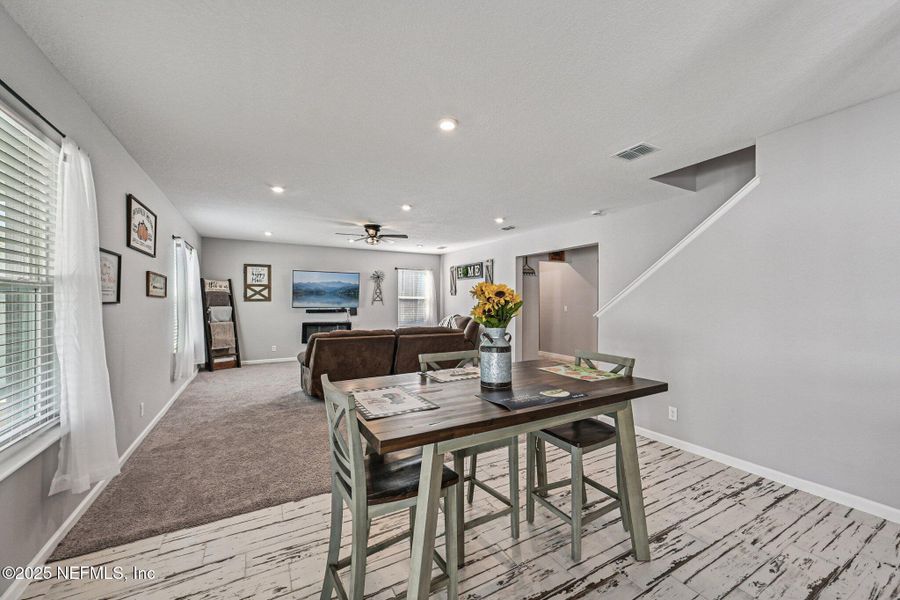 Furnished interior view inside a new home in Village Park, Green Cove Springs (Image 42).