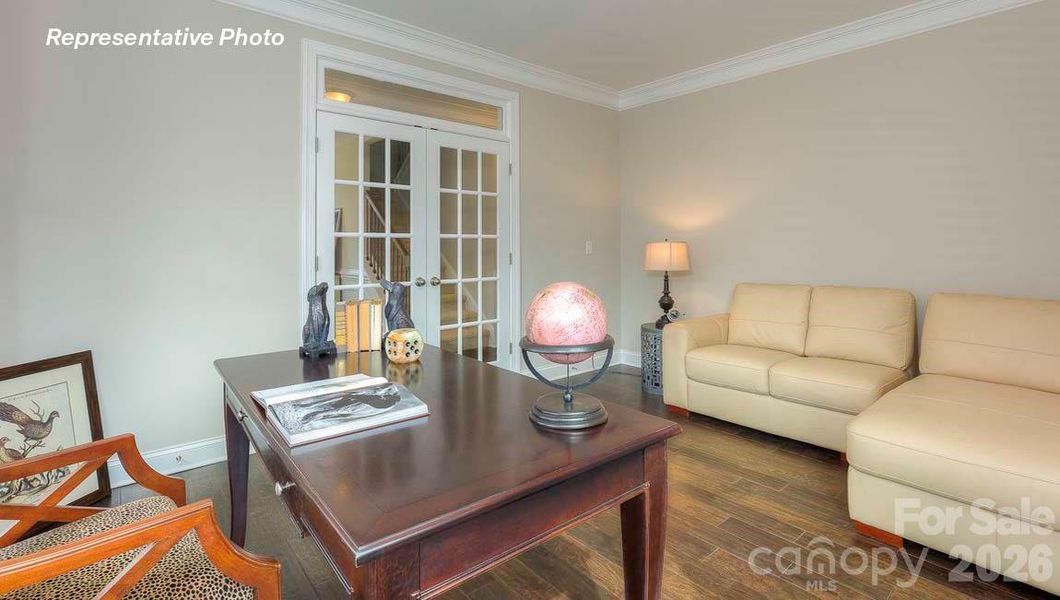 Furnished interior view inside a new home in Sanctuary at Southgate, Indian Trail (Image 28). Furnished interior view inside a new home in Sanctuary at Southgate, Indian Trail (Image 28).
