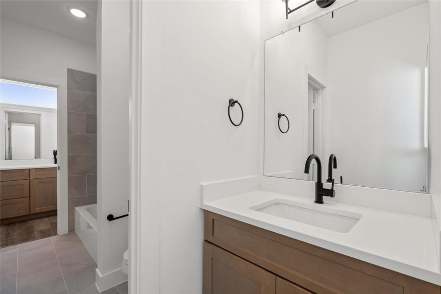 Furnished interior view inside a new home in , Houston (Image 8). Furnished interior view inside a new home in , Houston (Image 8).