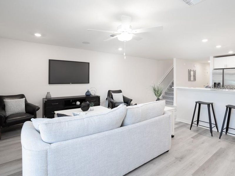Furnished interior view inside a new home in Terrace at Walden Lake, Plant City (Image 16).