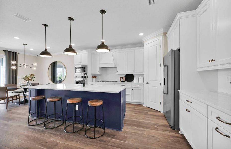 Representative furnished interior of a home built from the Whitestone by Pulte Homes in Seminole Palms, Palm Coast (Image 10).