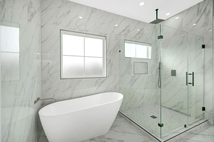 Furnished interior view inside a new home in , Conroe (Image 29).