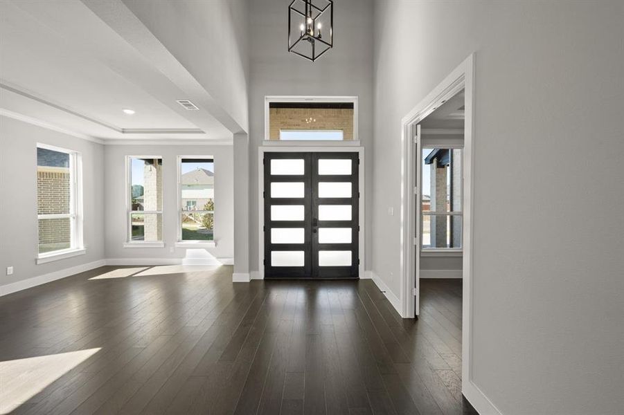 Spacious, unfurnished interior of a new home in Mira Lagos Crossing, Grand Prairie (Image 33). Spacious, unfurnished interior of a new home in Mira Lagos Crossing, Grand Prairie (Image 33).