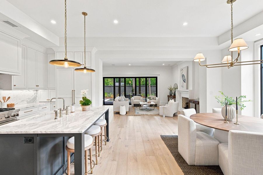 Furnished interior view inside a new home in , Mount Pleasant (Image 17).