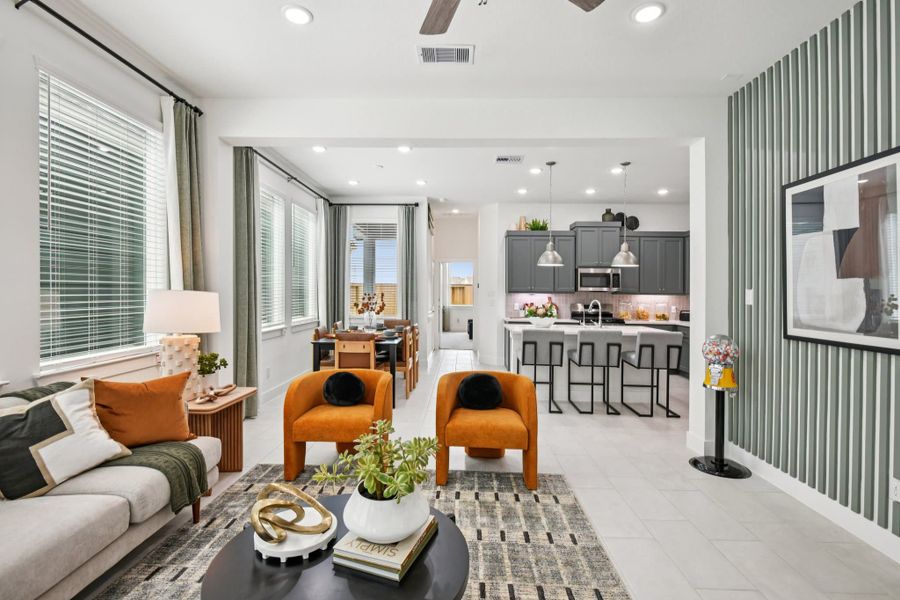 Furnished interior view inside a new home in Jubilee, Hockley (Image 18).