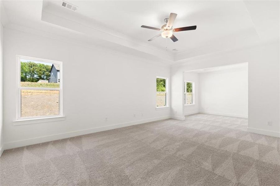 Spacious, unfurnished interior of a new home in Traditions of Braselton, Jefferson (Image 36). Spacious, unfurnished interior of a new home in Traditions of Braselton, Jefferson (Image 36).
