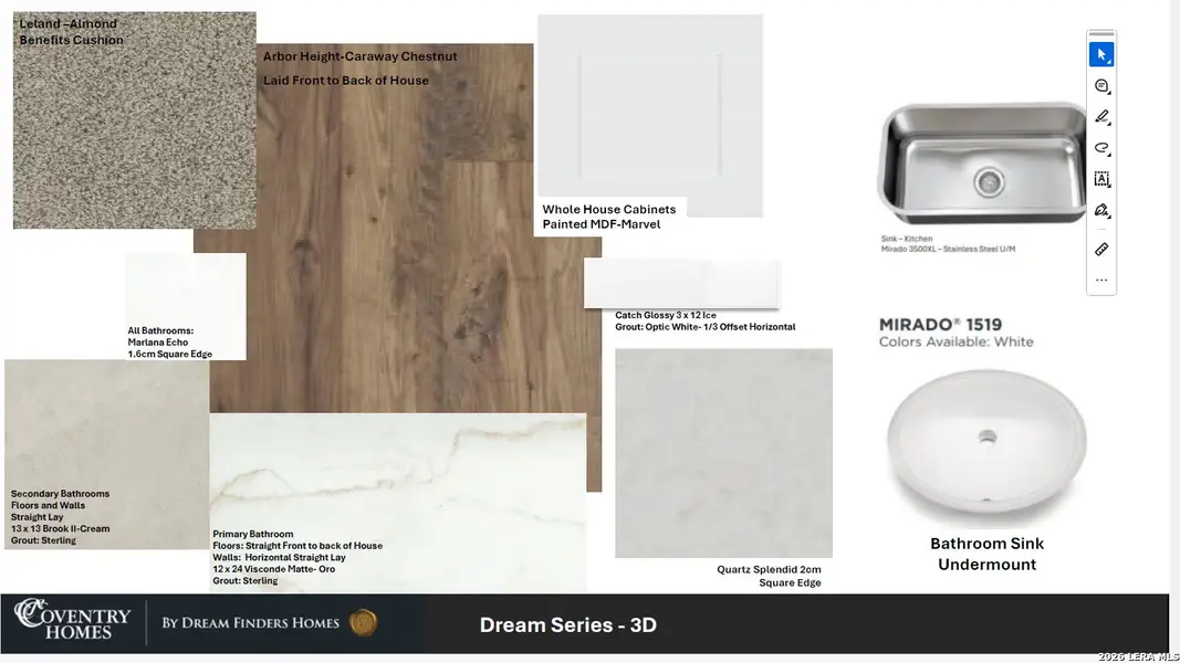 Sample of building materials used in homes in Garden Grove, San Antonio (Image 4).