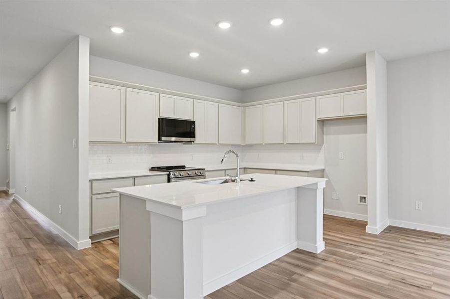 Furnished interior view inside a new home in Summerwood Estates, Red Oak (Image 6).