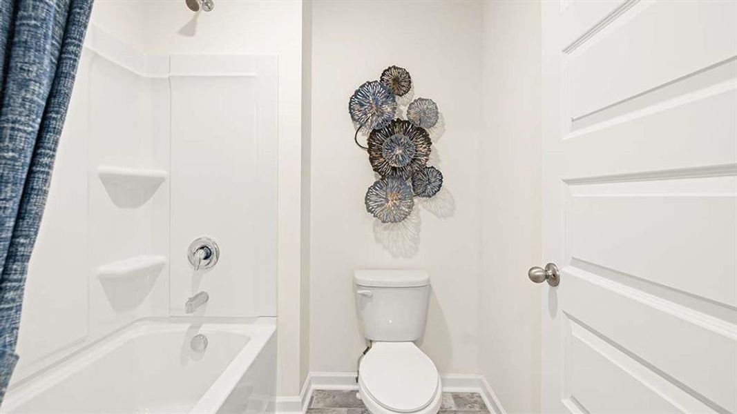 Furnished interior view inside a new home in Jackson Landing, Jefferson (Image 7).