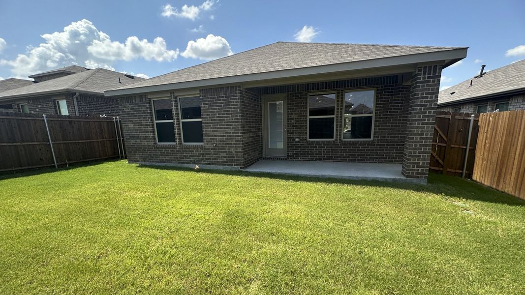 Front exterior of a new home in Cartwright Ranch, Crandall, TX, highlighting curb appeal (Image 12). Front exterior of a new home in Cartwright Ranch, Crandall, TX, highlighting curb appeal (Image 12).