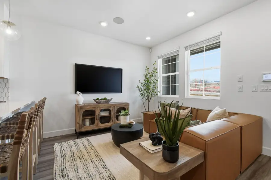 Furnished interior view inside a new home in Trailstone, Arvada (Image 3).