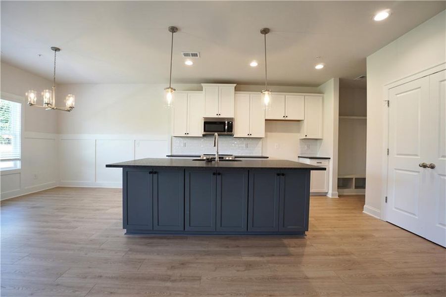 Furnished interior view inside a new home in , Marietta (Image 9).