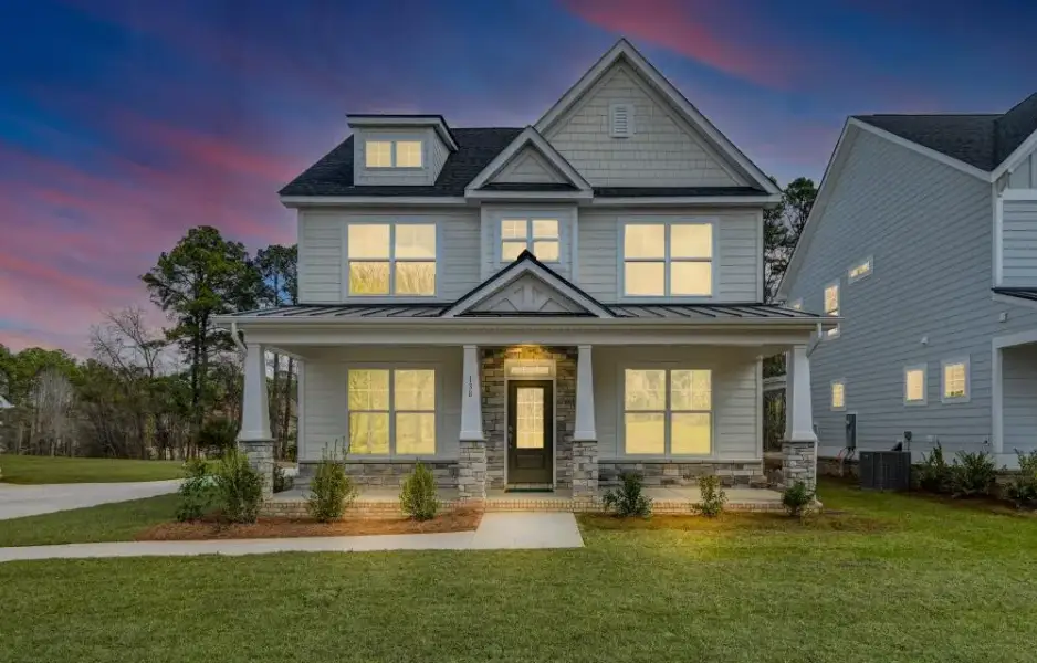 Representative exterior photo of a completed home built from the Abbeyville by Eastwood Homes in Marble Tree, Ball Ground, GA (Image 2).