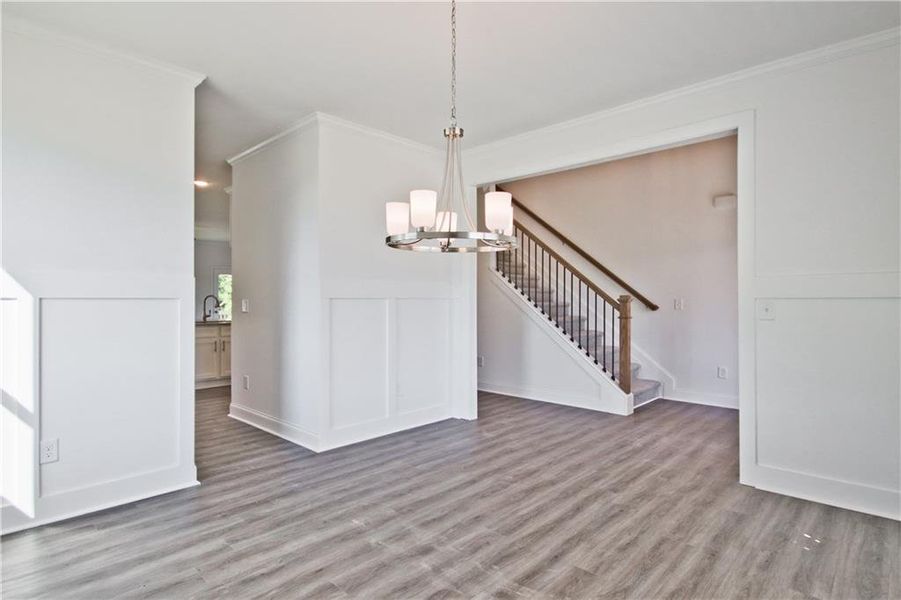Spacious, unfurnished interior of a new home in Clark Farms, Flowery Branch (Image 17). Spacious, unfurnished interior of a new home in Clark Farms, Flowery Branch (Image 17).
