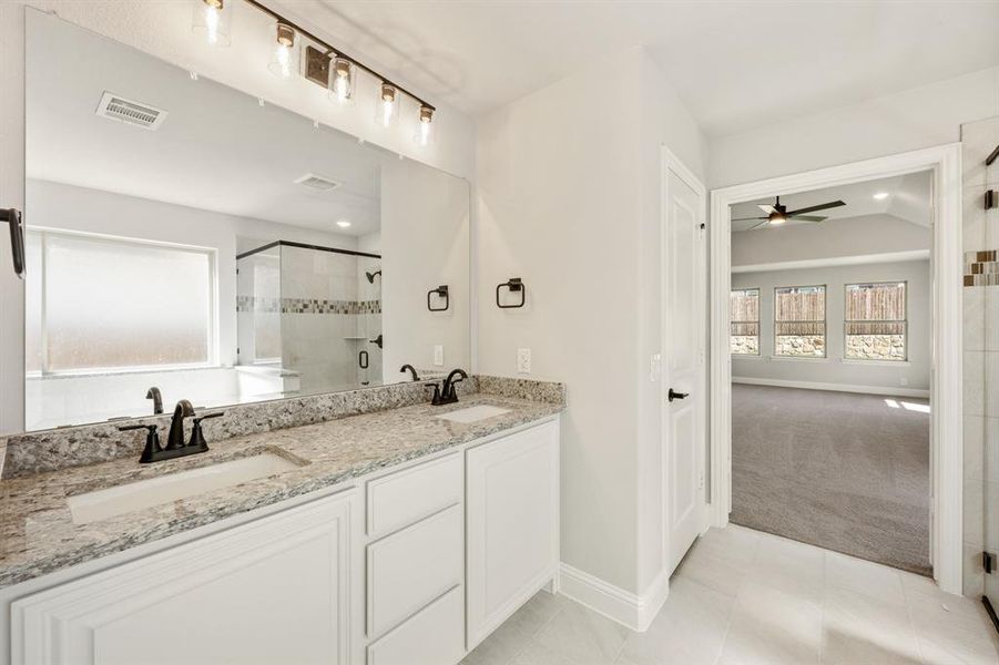 Furnished interior view inside a new home in Maplewood, Glenn Heights (Image 17). Furnished interior view inside a new home in Maplewood, Glenn Heights (Image 17).