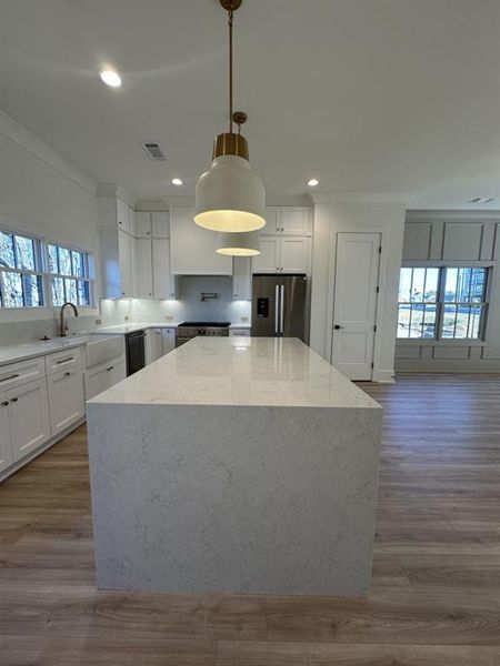 Furnished interior view inside a new home in Skyview On Broad, Sugar Hill (Image 4).