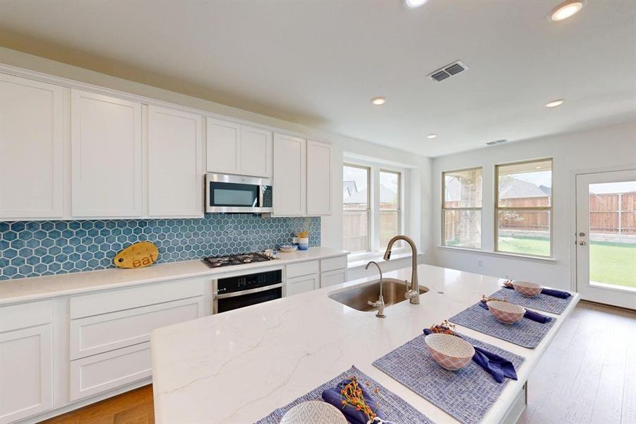 Furnished interior view inside a new home in Aster Park, McKinney (Image 13).