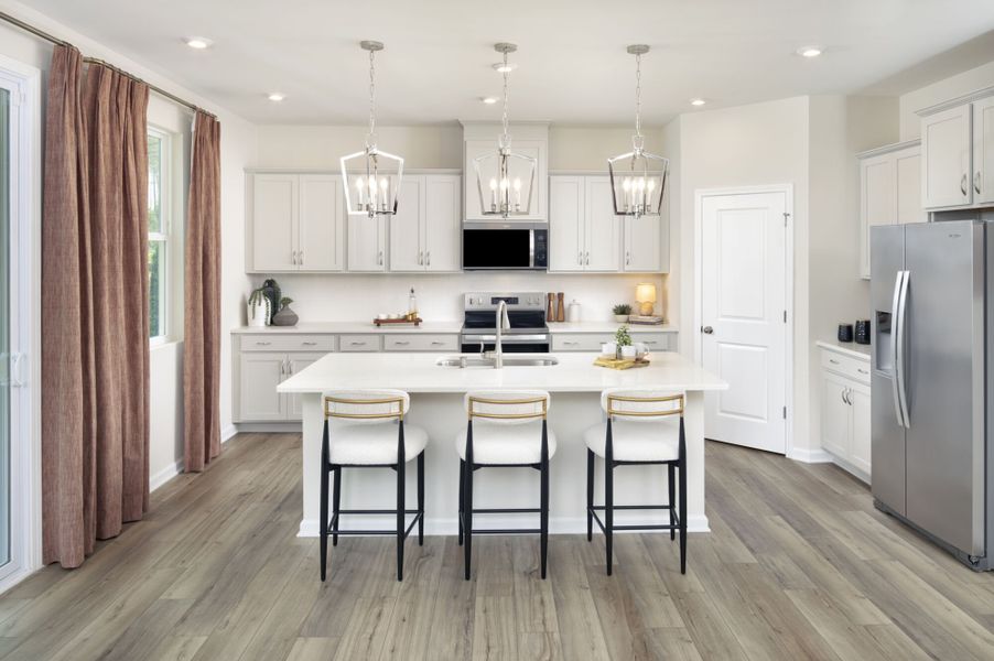 Redwood Model kitchen