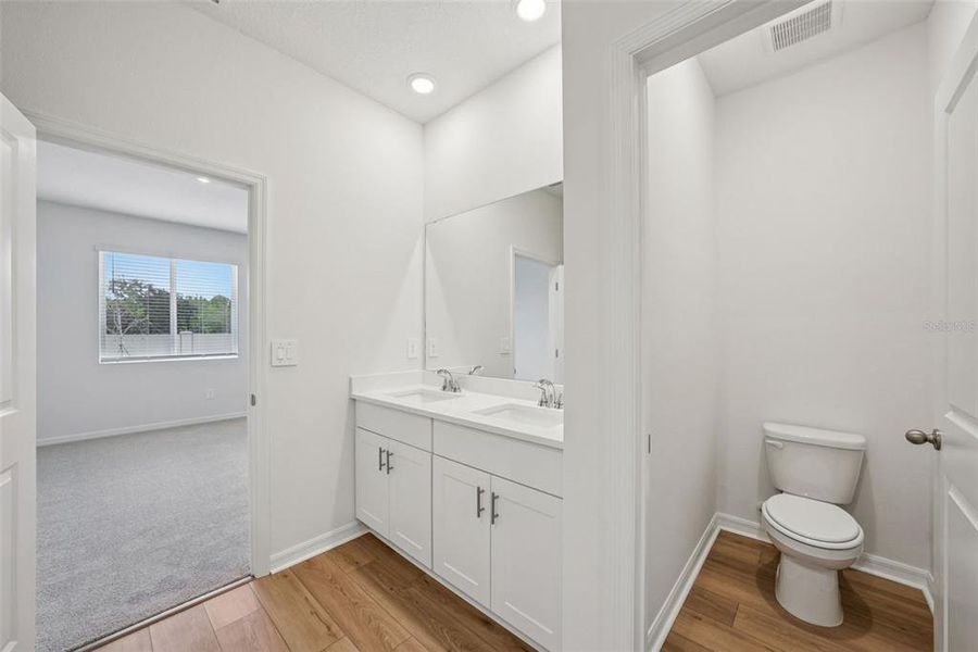 Furnished interior view inside a new home in Two Rivers - Classic Series, Zephyrhills (Image 6).