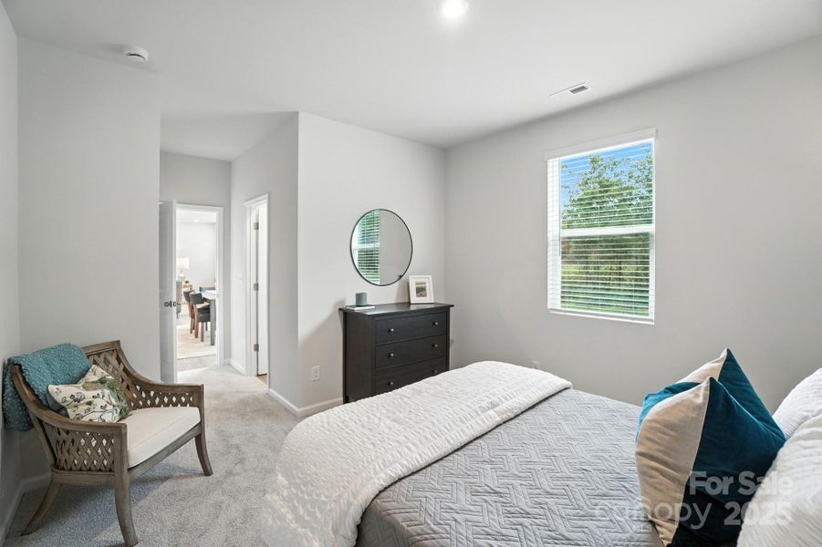 Furnished interior view inside a new home in Waxhaw Landing, Monroe (Image 15).