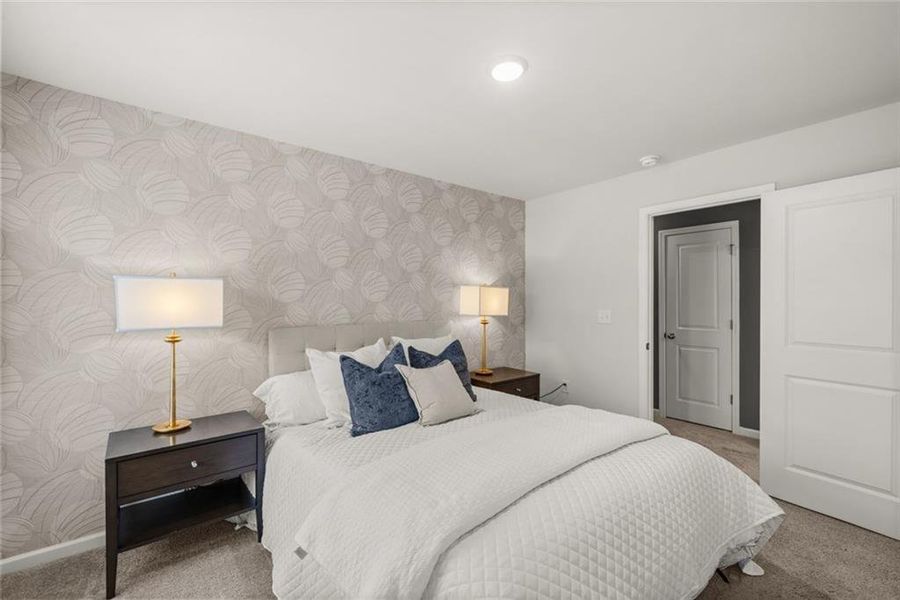 Furnished interior view inside a new home in Reeves Park, Stockbridge (Image 40).