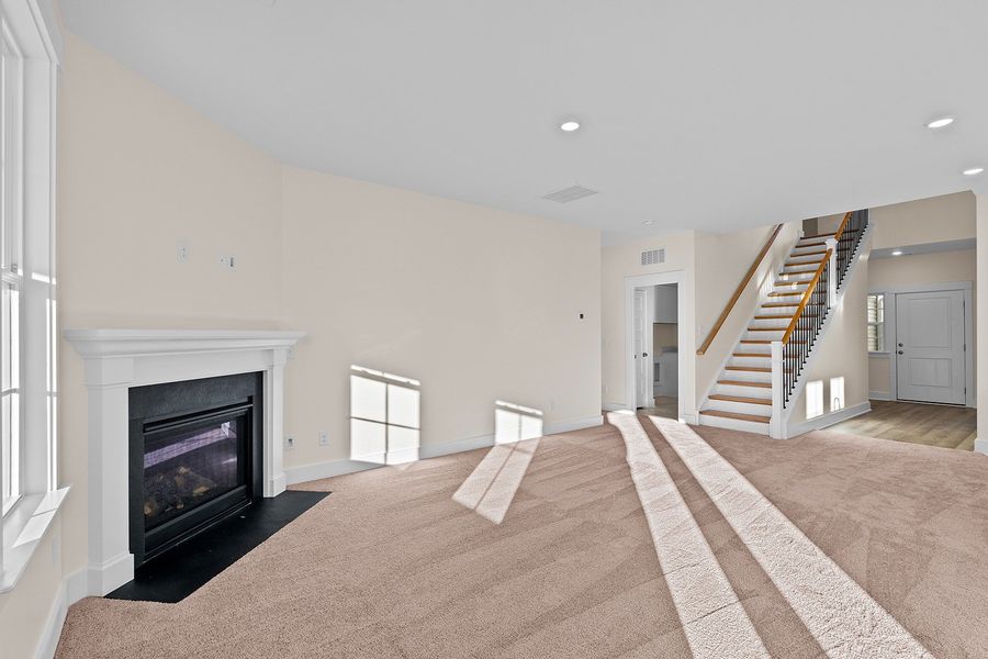 Spacious, unfurnished interior of a new home in Fieldstone, Lexington (Image 22). Spacious, unfurnished interior of a new home in Fieldstone, Lexington (Image 22).