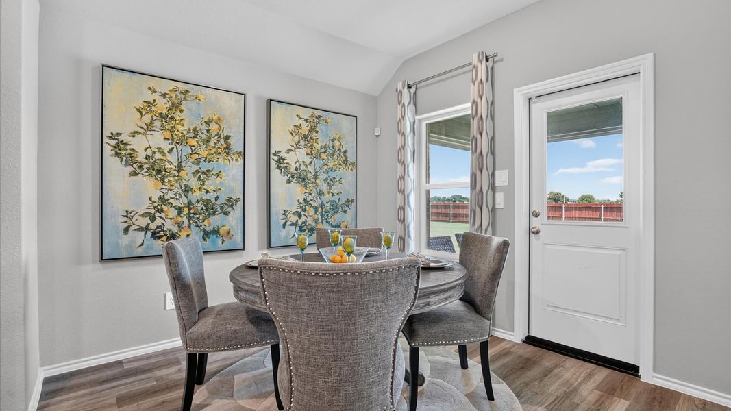Furnished interior view inside a new home in Townes Landing, Fort Worth (Image 14).