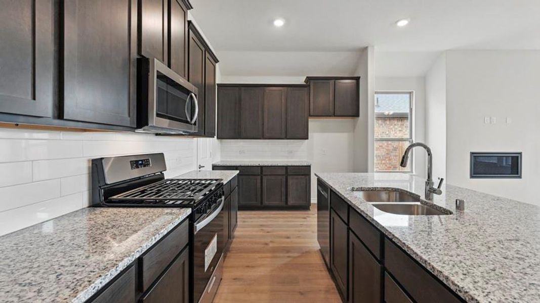 Furnished interior view inside a new home in Lakewood Trails, Forney (Image 11).