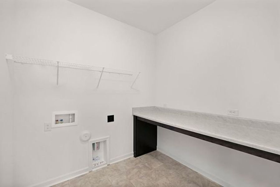 Representative unfurnished interior of a home built from the Dobson by True Homes in Westbrook Falls, Colfax (Image 20).