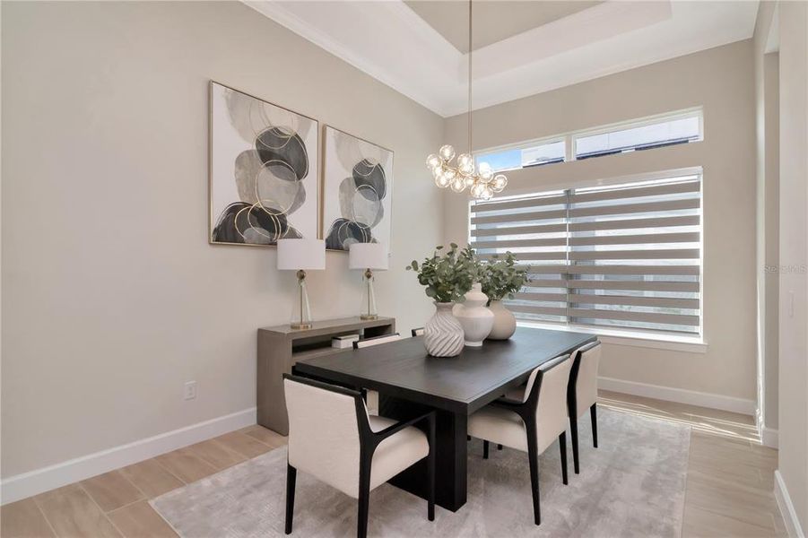 Furnished interior view inside a new home in , Wesley Chapel (Image 14).