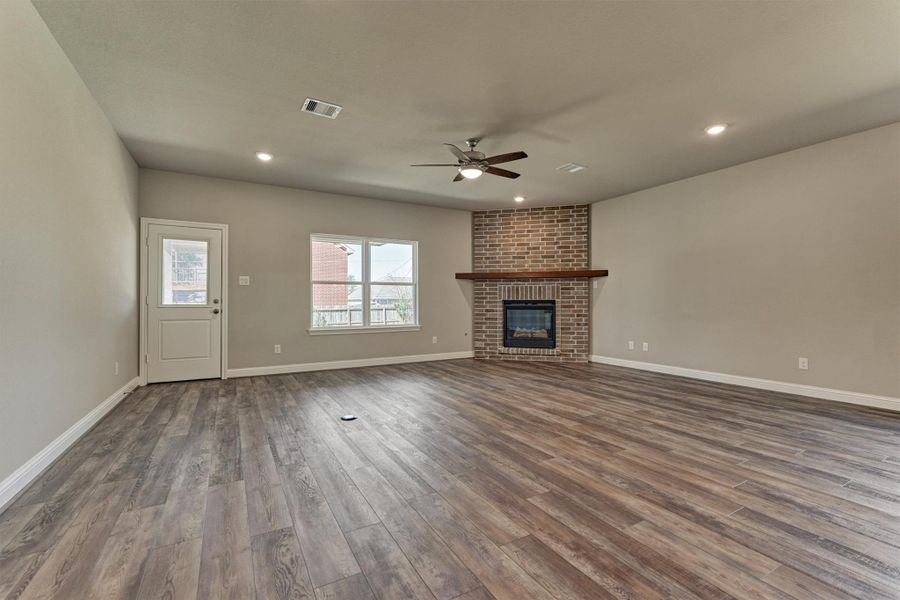Spacious, unfurnished interior of a new home in , Willis (Image 37). Spacious, unfurnished interior of a new home in , Willis (Image 37).