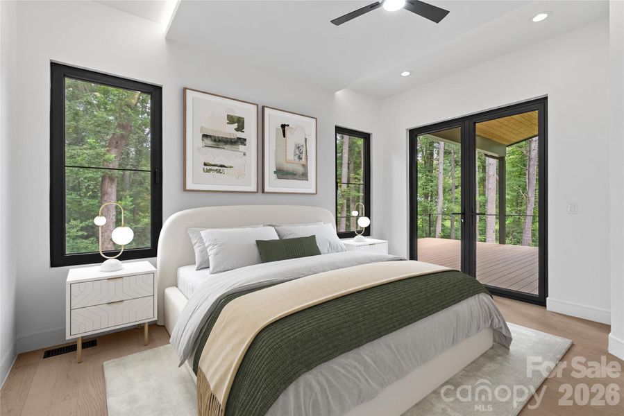 Furnished interior view inside a new home in , Arden (Image 7).