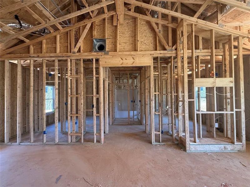 In-progress construction of a new home in , Tallapoosa, GA (Image 28).