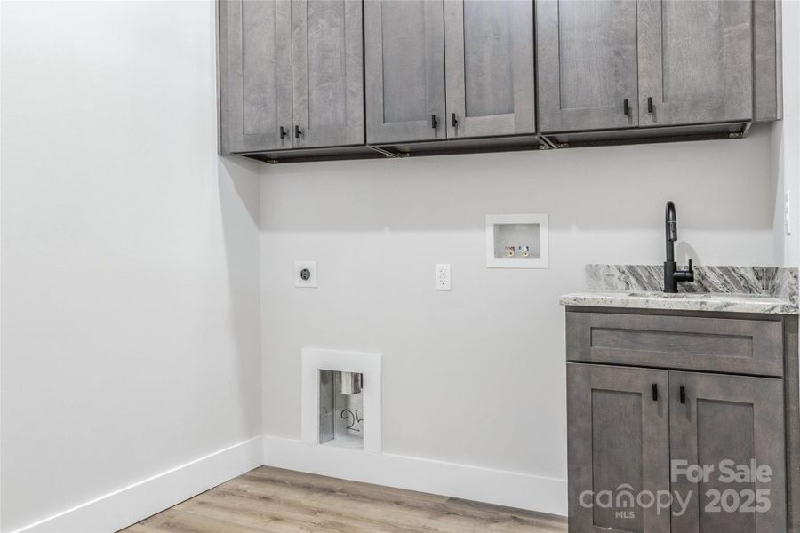 Furnished interior view inside a new home in , Hickory (Image 4).