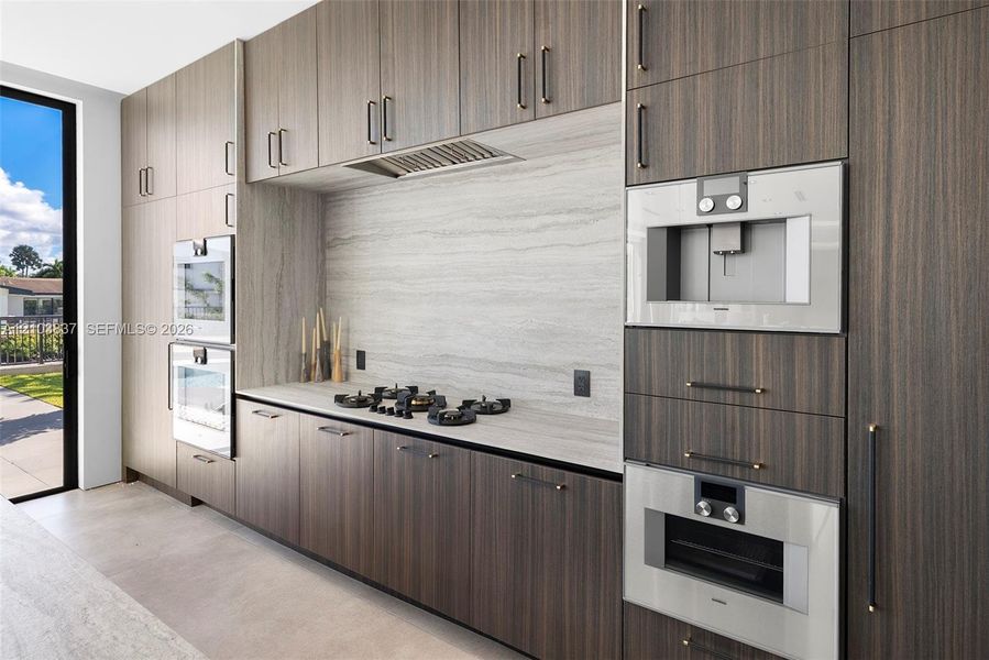 Furnished interior view inside a new home in , Miami (Image 17).