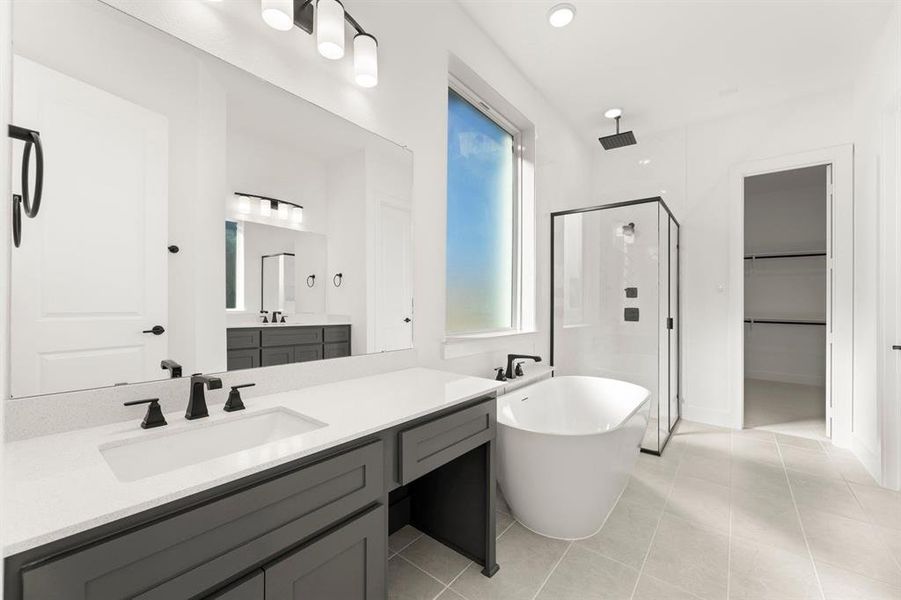 Furnished interior view inside a new home in Valencia on The Lake, Little Elm (Image 12). Furnished interior view inside a new home in Valencia on The Lake, Little Elm (Image 12).