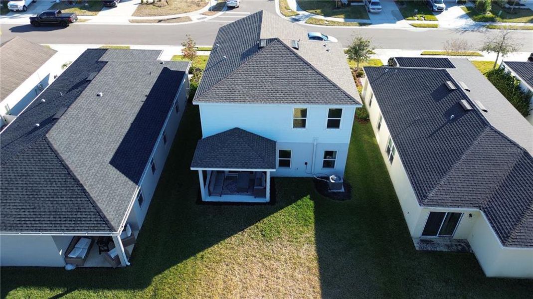 Exterior details and patio area of a home in Summerwoods, Parrish (Image 25).