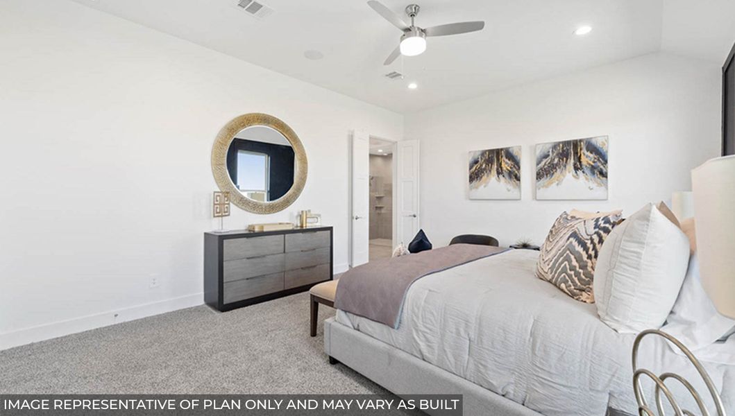 Furnished interior view inside a new home in Silverthorne, Conroe (Image 15). Furnished interior view inside a new home in Silverthorne, Conroe (Image 15).