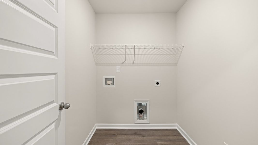 Spacious, unfurnished interior of a new home in Brookland Commons, Monroe (Image 23).