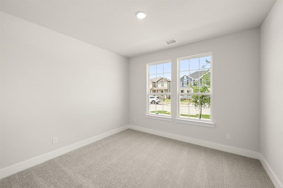 Spacious, unfurnished interior of a new home in The Meadows, Denton (Image 37).