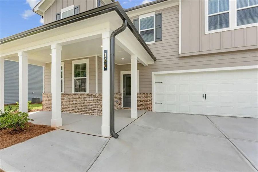 Exterior details and patio area of a home in Reserve at Gum Springs, Jefferson (Image 3). Exterior details and patio area of a home in Reserve at Gum Springs, Jefferson (Image 3).