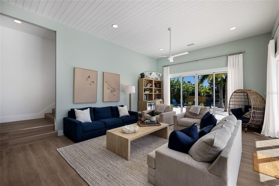 Furnished interior view inside a new home in , Bradenton Beach (Image 18).