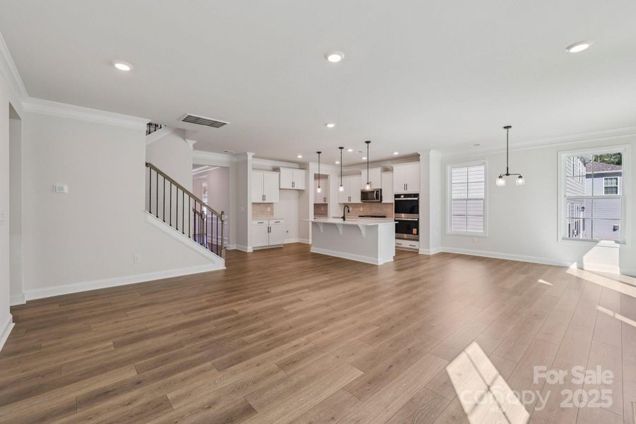 Spacious, unfurnished interior of a new home in Falls Cove, Troutman (Image 40).