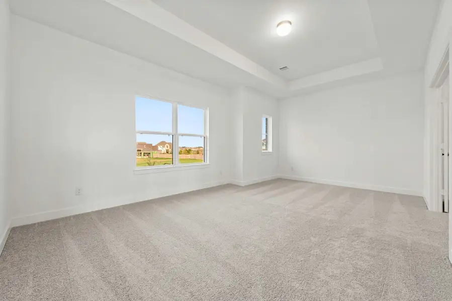 Spacious, unfurnished interior of a new home in The Grand Prairie - 60', Hockley (Image 9).