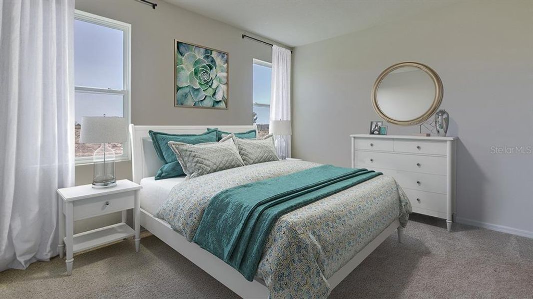 Furnished interior view inside a new home in Twisted Oaks, Wildwood (Image 6).