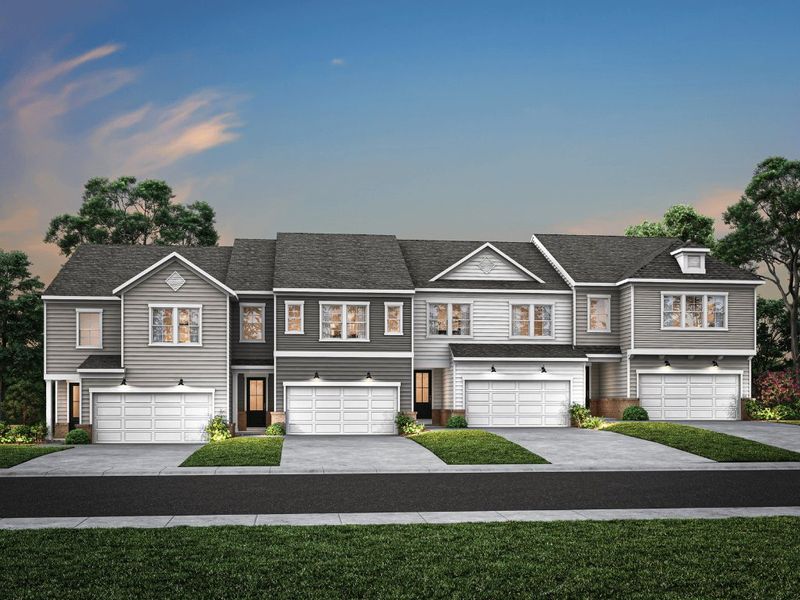 Representative exterior photo of a completed home built from the Catawba by Tri Pointe Homes in Millstone, Cramerton, NC (Image 23).