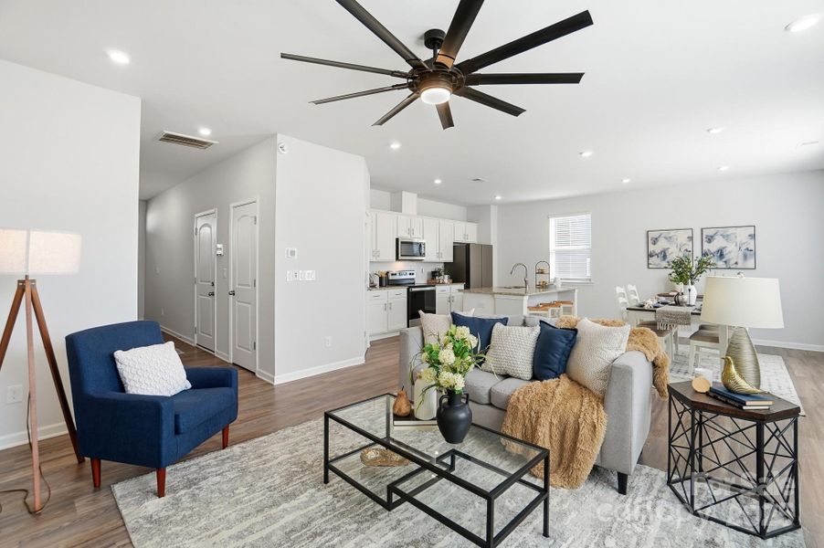 Furnished interior view inside a new home in , Monroe (Image 14). Furnished interior view inside a new home in , Monroe (Image 14).