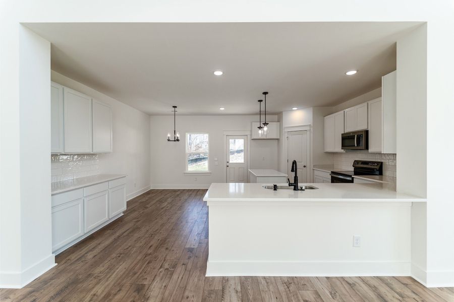 Furnished interior view inside a new home in Brush Creek, Fairview (Image 8).