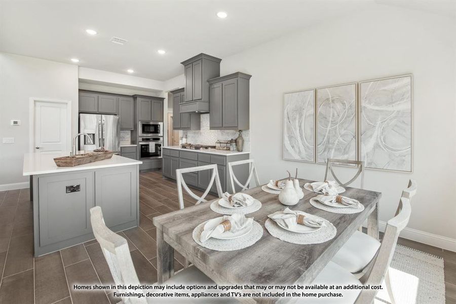 Furnished interior view inside a new home in Mosaic, Celina (Image 32). Furnished interior view inside a new home in Mosaic, Celina (Image 32).